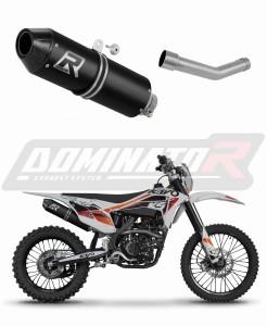 Kayo K5 300 Enduro 2024 - 2025 Toba de esapament MX2 NEGRU + dB killer