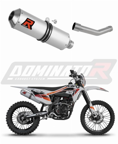 exhaust muffler DOMINATOR MX fits to Kayo K5 300 Enduro 2024  2025