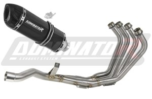 Yamaha XJ 6N / S / F 2009 - 2016  Sistem complet cu colector si toba de esapament HP1 NEGRU + dB killer