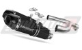 exhaust muffler DOMINATOR HP1 BLACK fits to Aprilia SHIVER 900 2017  2019