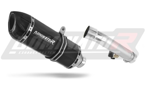 exhaust muffler DOMINATOR HP1 BLACK fits to Honda CBR 600 F2 / F3 1991  1998