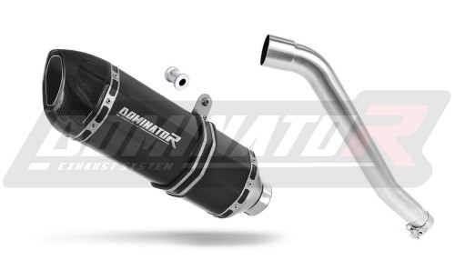 exhaust muffler DOMINATOR HP1 BLACK fits to Honda XL 600 V TRANSALP 1987  2000