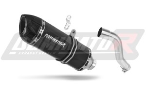Honda XL 700 V TRANSALP 2008 - 2014 Toba de esapament HP1 NEGRU + dB killer