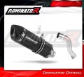 wydech tłumik DOMINATOR HP1 CZARNY pasujący do motocykla Honda XL 700 V TRANSALP 2008 - 2014 2