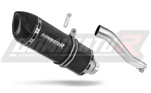Honda XRV 750 AFRICA TWIN 1993 - 1995 RD07 Toba de esapament HP1 NEGRU + dB killer