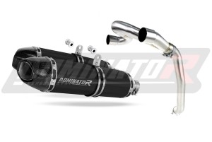 Honda VFR 800 V TEC 2002 - 2013 Toba de esapament HP1 NEGRU + dB killer
