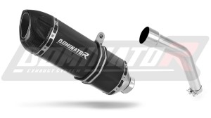 Kawasaki KLE 500 1991 – 2007 Toba de esapament HP1 NEGRU + dB killer