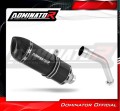 wydech tłumik DOMINATOR HP1 CZARNY pasujący do motocykla Kawasaki KLE 500 1991 2007  2