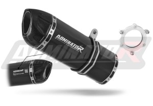 Kawasaki ZX6R 1995 - 1997 Toba de esapament omologata EU HP1 NEGRU