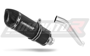 Kawasaki ZX6R 636 2003 - 2004 Toba de esapament HP1 NEGRU + dB killer