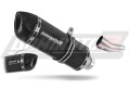 exhaust muffler DOMINATOR homologated road legal HP1 BLACK fits to Kawasaki ZX6R 636 2009  2016