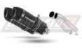 exhaust muffler DOMINATOR HP1 BLACK fits to Kawasaki Z1000 2003  2006
