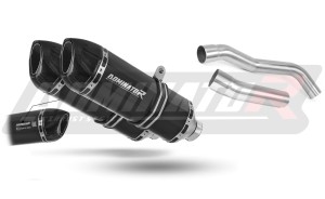 Kawasaki Z1000 2007 - 2009 Toba de esapament omologata EU HP1 NEGRU