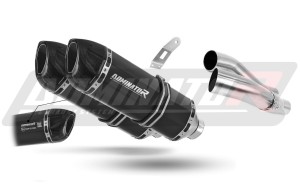 Kawasaki Z1000 SX 2017 - 2020 Toba de esapament omologata EU HP1 NEGRU