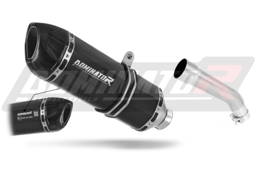 Kawasaki ZX10R 2004 - 2005 Motorcycle EU Approved Street Legal Muffler Auspuff Sportauspuff Silencer Echappement Silencieux Scarico Scarichi Escape Wydech Tłumik HP1 BLACK Dominator Exhaust System x