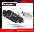 exhaust muffler DOMINATOR HP1 BLACK fits to Moto Guzzi BREVA ie 750 2003  2009 2