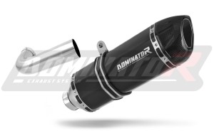 Moto Guzzi BREVA 850 Exhaust Silencer Muffler HP1 BLACK + dB killer