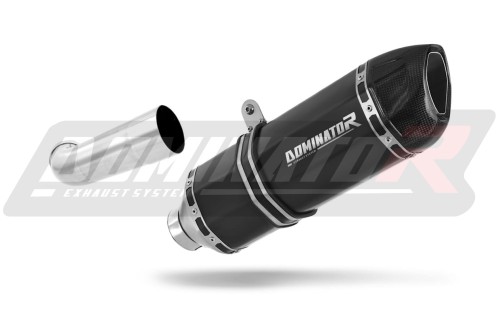 exhaust muffler DOMINATOR HP1 BLACK fits to Moto Guzzi 1200 Sport 4V