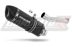 MuZ MZ SKORPION 660 1994 - 2003 Toba de esapament HP1 NEGRU + dB killer