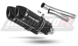 MuZ MZ 1000 S 2004 - 2007 Toba de esapament HP1 NEGRU + dB killer