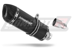 Piaggio X10 125 2012 - 2016 Toba de esapament HP1 NEGRU + dB killer