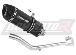 Suzuki GSX R 125 2017 - 2019 Sistem complet cu colector si toba de esapament HP1 NEGRU + dB killer