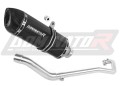 complete exhaust system with muffler DOMINATOR Full System HP1 BLACK fits to Suzuki GSX S 125 2017  2019