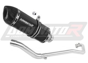 Suzuki GSX S 125 2017 - 2019 Sistem complet cu colector si toba de esapament HP1 NEGRU + dB killer
