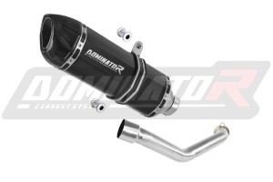 Suzuki BURGMAN 400 2003 - 2006 Toba de esapament HP1 NEGRU + dB killer