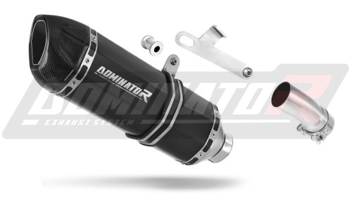 GSF 400 BANDIT EXHAUST Suzuki Muffler Auspuff Sportauspuff Silencer Echappement Silencieux Scarico Scarichi Escape Wydech Tłumik Carbon Tip HP1 BLACK 1989 -1990 DOMINATOR x
