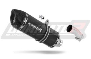 Suzuki BURGMAN 650 - 2012 Toba de esapament HP1 NEGRU + dB killer