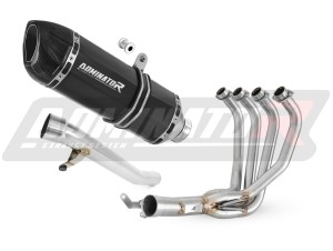 Suzuki GSF 650 BANDIT N / S 2005 - 2006 Sistem complet cu colector si toba de esapament HP1 NEGRU + dB killer