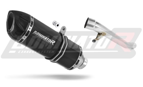 exhaust muffler DOMINATOR HP1 BLACK fits to Suzuki GSF 650 BANDIT N / S 2005  2006