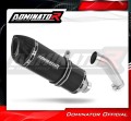 wydech tłumik DOMINATOR HP1 CZARNY pasujący do motocykla Suzuki SV 650 N 2003 - 2015 2