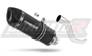 Suzuki XF 650 Freewind 1997 - 2003 Toba de esapament HP1 NEGRU + dB killer