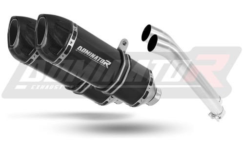 wydech tłumik DOMINATOR HP1 CZARNY pasujący do motocykla Suzuki DL 1000 V Strom 2002 - 2011