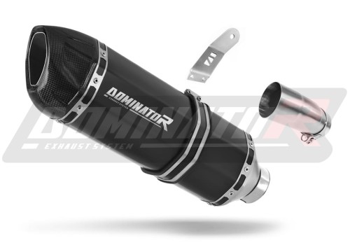 exhaust muffler DOMINATOR HP1 BLACK fits to Suzuki GSXR 1000 L7 2017  2020