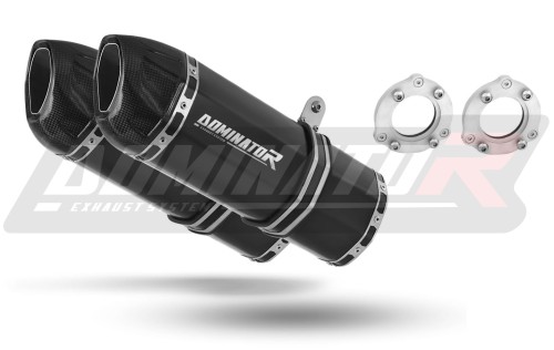 wydech tłumik DOMINATOR HP1 CZARNY pasujący do motocykla Suzuki SV 1000 N 2003 - 2007