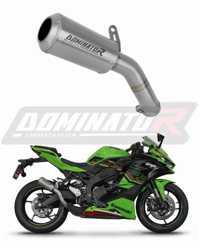 exhaust muffler DOMINATOR GPS fits to Kawasaki ZX4R / RR 2023  2024