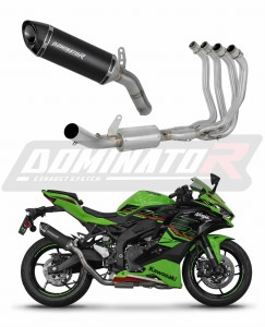 Kawasaki ZX-4R / RR 2023 - 2024 Sistem complet cu colector si toba de esapament HP8 NEGRU + dB killer