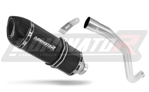 Tiger Sport 1050 EXHAUST Triumph Muffler Auspuff Sportauspuff Silencer Echappement Silencieux Scarico Scarichi Escape Wydech Tłumik HP1 BLACK 2016 - 2020 DOMINATOR x
