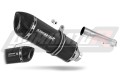 exhaust muffler DOMINATOR homologated road legal HP1 BLACK fits to Yamaha FZS FAZER 1000 2001  2005