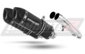 exhaust muffler DOMINATOR HP1 BLACK fits to Yamaha FJ 1100