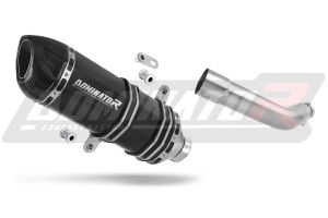 Piaggio Vespa GTS 125 2007 - 2012 Toba de esapament HP1 NEGRU + dB killer