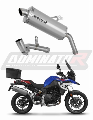 BMW F750GS 2016 - 2020 EXHAUST Muffler Auspuff Sportauspuff Silencer Echappement Silencieux Scarico Scarichi Escape Wydech Tłumik P7 Titanium Dominator Exhaust System x