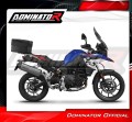 BMW F850GS 2016 - 2020 EXHAUST Muffler Auspuff Sportauspuff Silencer Echappement Silencieux Scarico Scarichi Escape Wydech Tłumik HP7 Titanium Dominator Exhaust System 2