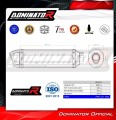 exhaust muffler DOMINATOR HP1 BLACK fits to Suzuki SV 650 2016  2023 4