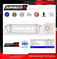 wydech tłumik DOMINATOR HP1 CZARNY pasujący do motocykla Aprilia Pegaso 650 1997 - 2000 4