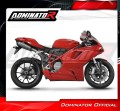 Ducati 1098 2007 - 2009 EXHAUST Suzuki Muffler Auspuff Sportauspuff Silencer Echappement Silencieux Scarico Scarichi Escape Wydech Tłumik HP8 Titanium Dominator x4
