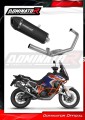 complete exhaust system with muffler DOMINATOR Full System HP7 BLACK fits to KTM 1290 Super Adventure 2021  2024 2